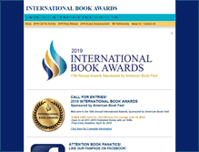 Tablet Screenshot of internationalbookawards.com